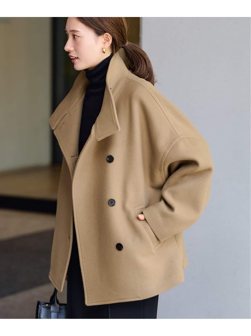 フレームワーク ハミルトンリバー クルーネックコート キャメル 38 早めに発送 フレームワーク ハミルトンリバー クルーネックコート キャメル 38