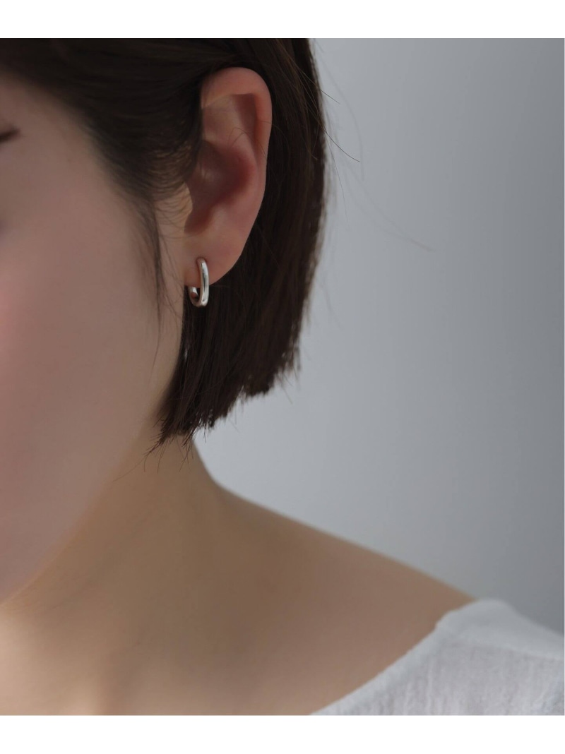 【SAMH by LILAS】カフイヤリングオーバル SV(片耳) Lilas スピックアンドスパン アクセサリー・腕時計 イヤリング・イヤーカフ シルバー【送料無料】[ Fashion]