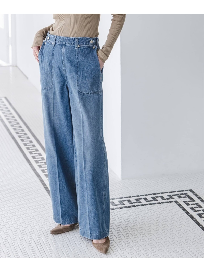 【SALE／30%OFF】《NOBLE別注》SERGE/サージ W SIDE ZIP PANTS NOBLE ノーブル パンツ ジーンズ・デニムパンツ ブルー【RBA_E】【送料無料】[ Fashion]｜Spick＆Span