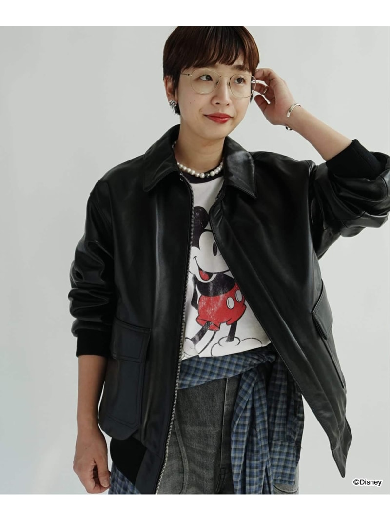 楽天市場】【中古】LOEFF ラムレザーフライトジャケット 8885