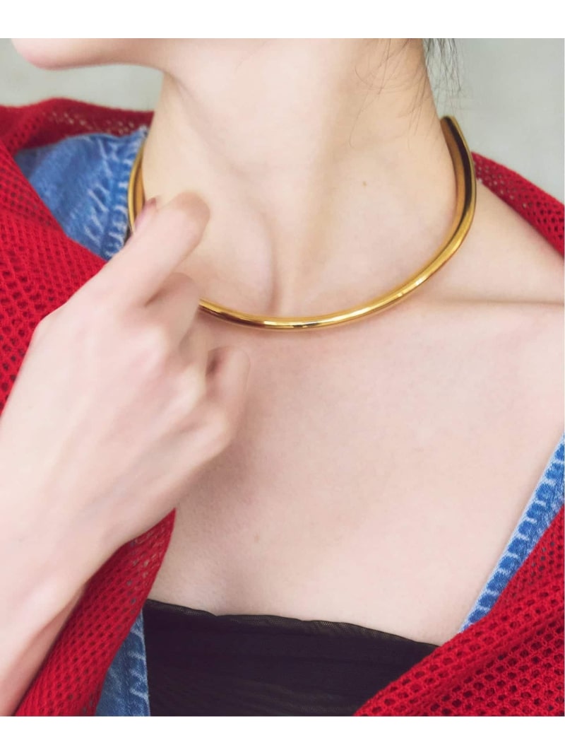 MERAKI/メラキ Curve Choker NOBLE ノーブル アクセサリー・腕時計 ネックレス ゴールド【送料無料】[ Fashion]