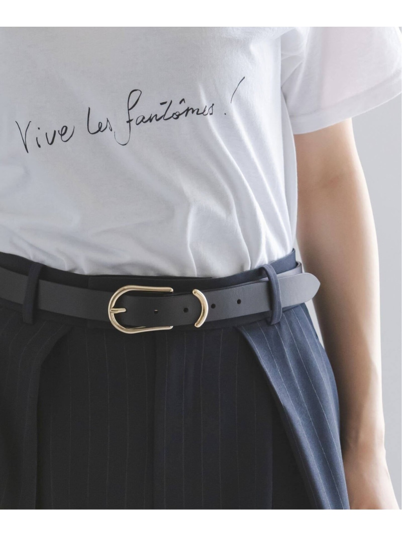 楽天市場】【LEFIJE/レフィージェ】カウレザーベルト Rouge vif la cle