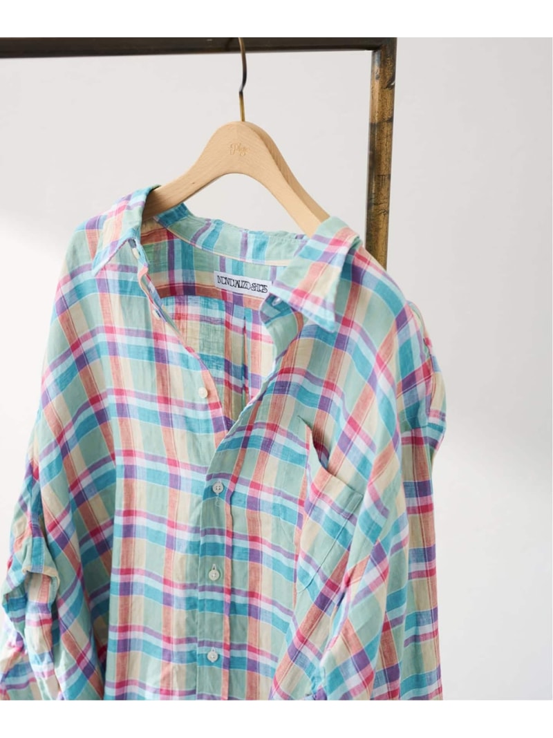 【SALE／30%OFF】INDIVIDUALIZED SHIRTS クラシックフィットビッグシャツ FRAMeWORK フレームワーク トップス シャツ・ブラウス レッド【RBA_E】【送料無料】[ Fashion]｜Spick＆Span