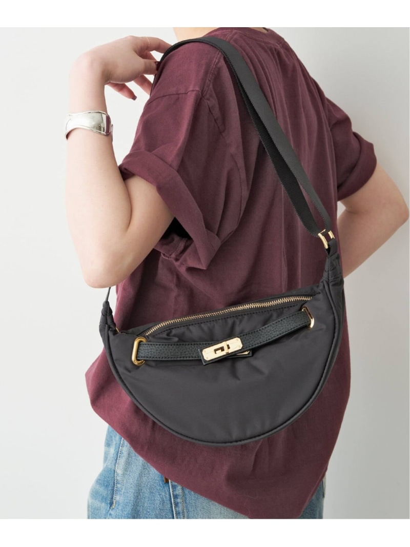 【SALE／30%OFF】SITA PARANTICA/シータパランティカ 別注ナイロンボディーバッグ Spick & Span スピックアンドスパン バッグ ショルダーバッグ ブラック【RBA_E】【送料無料】[ Fashion]｜Spick＆Span