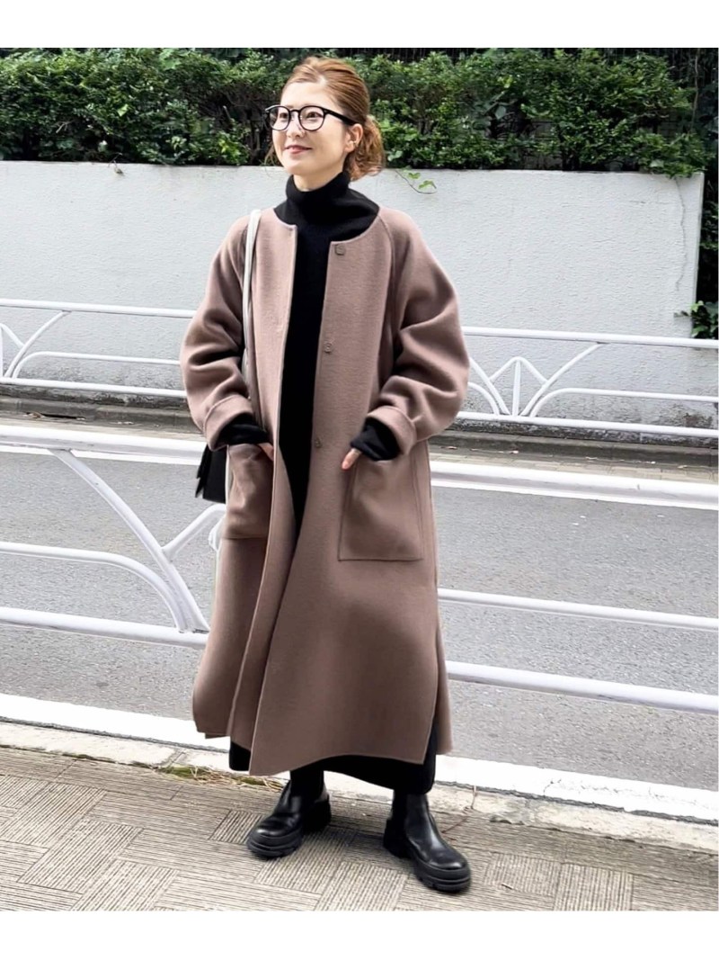 楽天市場】【SALE/30%OFF】ウールモヘヤシャギーバルカラーコート ...