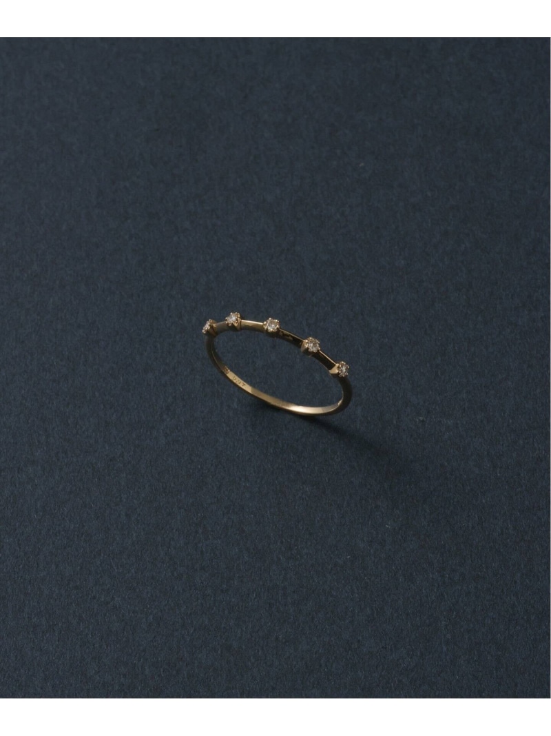 楽天市場】ミカヅキダイヤポイントリング WG K10 Lilas スピック