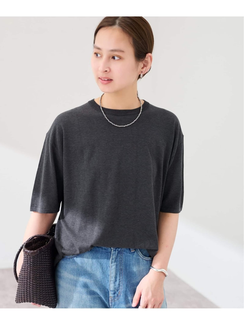 【SALE／30%OFF】18ゲージニットTシャツ FRAMeWORK フレームワーク トップス ニット グレー レッド イエロー【RBA_E】【送料無料】[ Fashion]｜Spick＆Span 8,747円