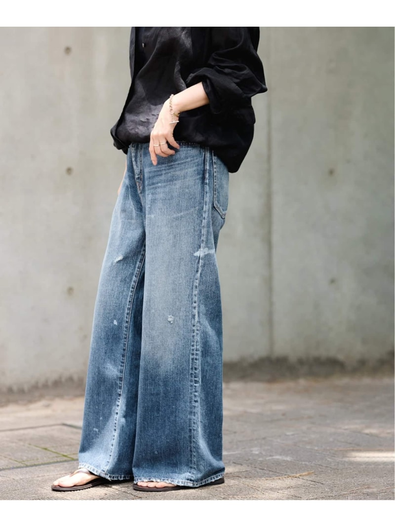 DENIM DELIGHT DAYS セルビッチデニムベルボトムジーンズ FRAMeWORK フレームワーク パンツ ジーンズ・デニムパンツ ブルー【送料無料】[ Fashion]｜Spick＆Span