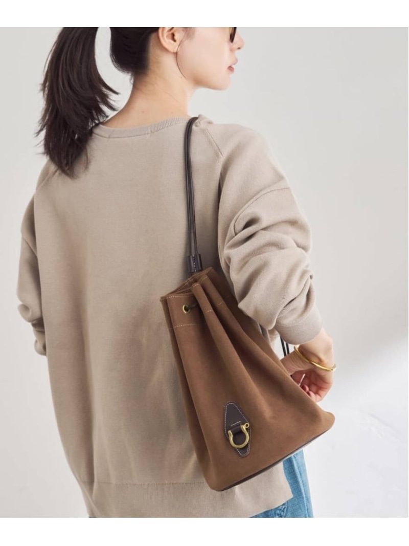 《追加》BRICK/ブリック 別注ULTRA SUEDE FABRIC POOLBAG2 FRAMeWORK フレームワーク バッグ その他のバッグ ブラウン【送料無料】[ Fashion]