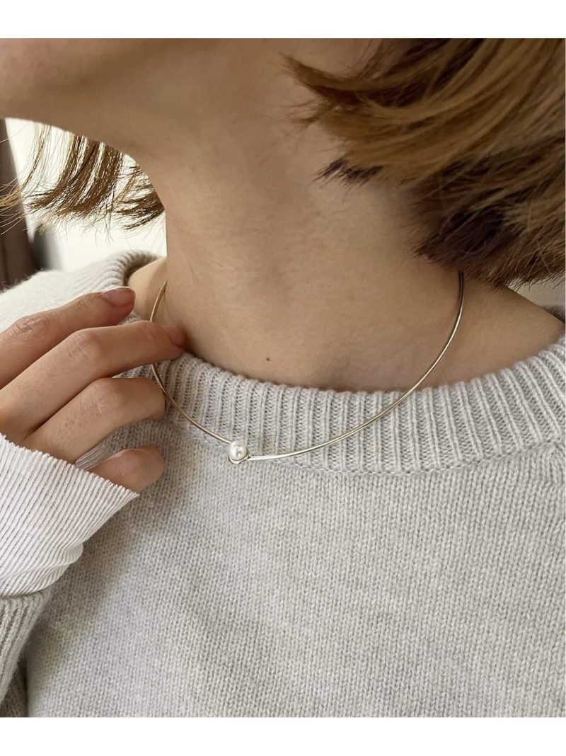 PREEK/プリーク baroque pearl line chokerネックレス 38 FRAMeWORK フレームワーク アクセサリー・腕時計 ネックレス シルバー【送料無料】[ Fashion]