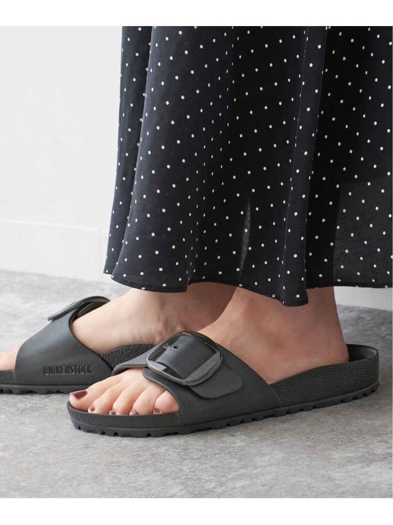 《追加予約》BIRKENSTOCK/ビルケンシュトック MADRID BIG BUCKLE EVA Spick & Span スピックアンドスパン シューズ・靴 サンダル ブラック ベージュ【先行予約】*【送料無料】[ Fashion]