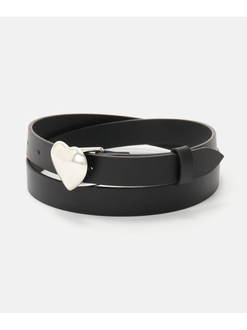 LEFIJE / レフィエ HEARTベルト U by SPICK&SPAN ユーバイスピックアンドスパン ファッション雑貨 ベルト ブラック【送料無料】[ Fashion]