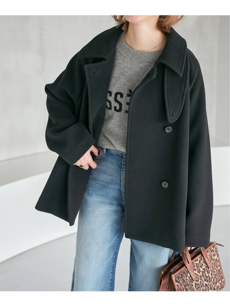 楽天市場】【SALE／40%OFF】ノーカラーリバーコート Spick & Span