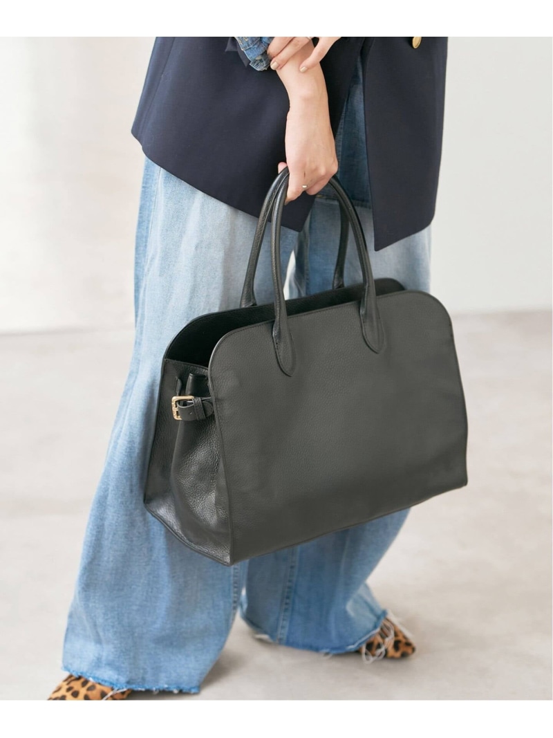 《WEB押さえる / 加えること取って置く》MILOS / ミ天使の都市 別注ボストンバッグ * Spick \u0026 Span スピックアンドスパン 御徒面子 ボストンバッグ 黒いこと【此れから取って置く】*【貨物輸送無料】[ Fashion]