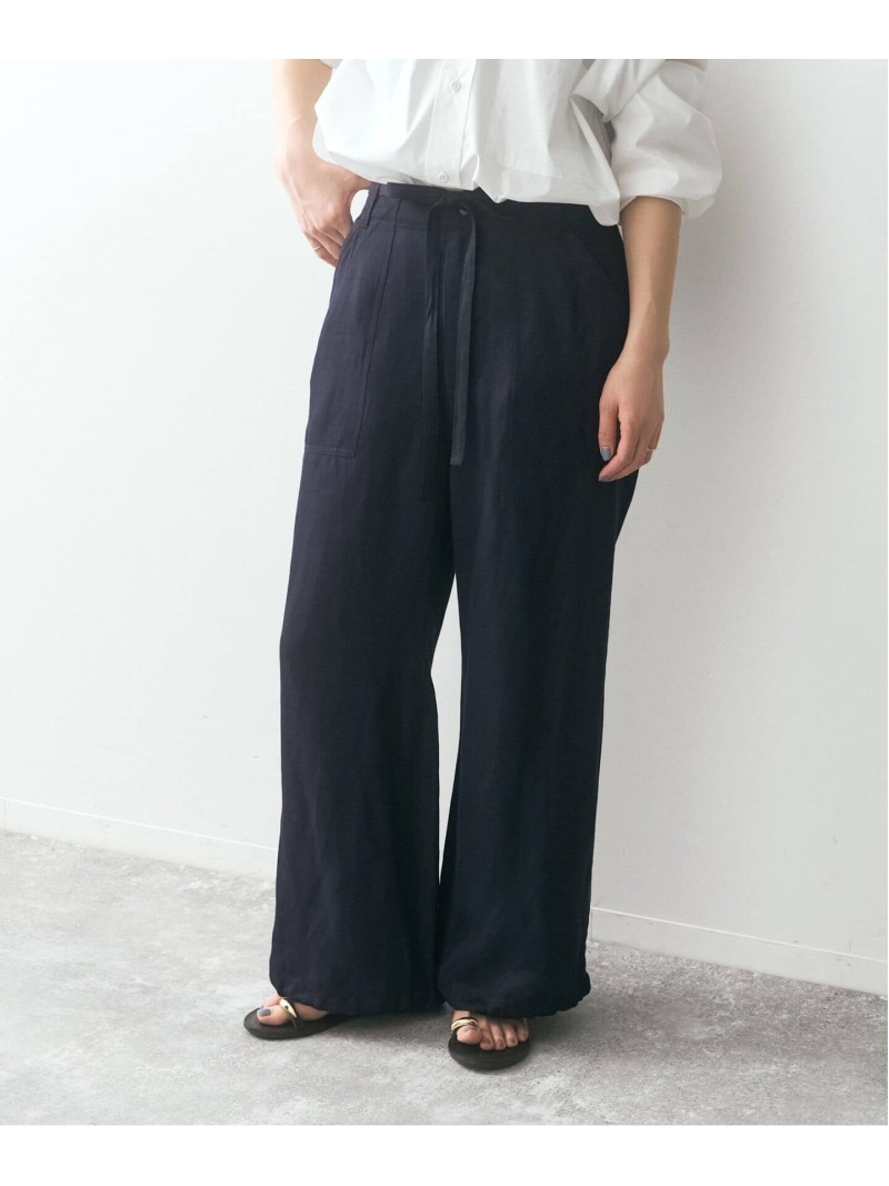 《予約》SHEN TANAKA*S ファティーグパンツ Spick & Span スピックアンドスパン パンツ カーゴパンツ ネイビー ブラウン【先行予約】*【送料無料】[ Fashion] 15,444円