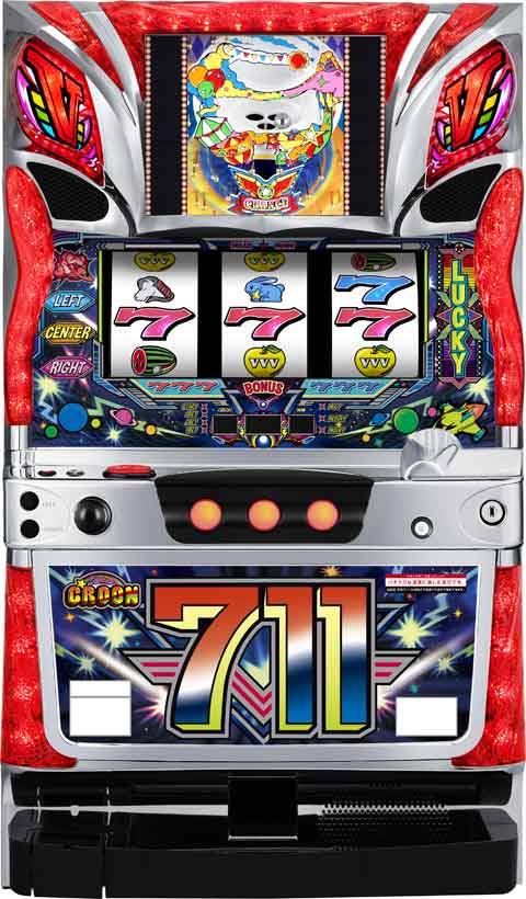 《家庭用パチスロ》ドリームクルーン７１１【Ｒ／ＣＸ】★オーイズミ★ コイン不要機付き！ スロット 5号機 実機｜SPIDER