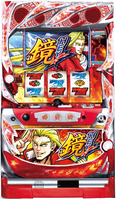 《家庭用パチスロ》アメリカン番長　HEY！鏡Ｂ２★大都技研★コイン不要機付き！ スロット 5号機 実機 　●