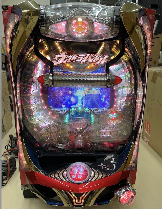 １台限定《家庭用実機パチンコ》CRウルトラマンタロウ 戦え!!ウルトラ6兄弟★ご自宅まで配送OK　オッケー　1/392　OPで玉不要で遊戯可能！