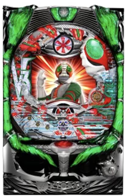 <BR>全国送料無料《家庭用実機パチンコ》ぱちんこ仮面ライダー V3 1/390 MAX　京楽<BR>オプションで循環加工or玉不要加工