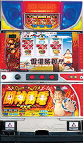 《家庭用パチスロ》 闘神雷電花田勝 ★ エレコ ★ コイン不要機付き！4号機 スロット 実機