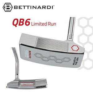 ベティナルディQB6 Limited Run特注カスタム日本仕様 ベティナルディ正規品取扱店、保証書発行BETTINARDI【smtb-k】【kb】|スピンラインゴルフ