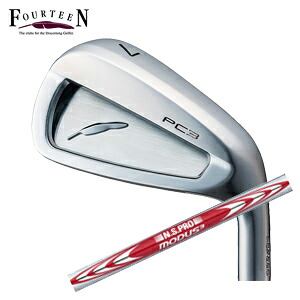 フォーティーン PC3 ('24) ニッケルクロムメッキ仕上げ 単品アイアン #5,#6 N.S.PRO MODUS3 TOUR105 モーダス スリーツアー105 日本シャフト社製 FOURTEEN 2024年5月17日発売 日本正規品 特注カスタム 20,065円