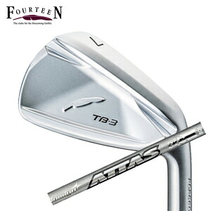 <br>フォーティーン<br>2025 TB-3 FORGED 単品アイアン #5,#6<br>ATTAS IRON 115 アッタスアイアン UST Mamiya社製<br>FOURTEEN<br>2025年11月7日発売 日本正規品<br>特注カスタム
