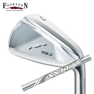 フォーティーン 2025 TB-3 FORGED #7~PW 4本組 NEW AMT WHITE トゥルーテンパー社製 FOURTEEN 2025年11月7日発売 日本正規品 特注カスタム