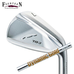 フォーティーン 2025 TB-3 FORGED #7～PW 4本組 ダイナミックゴールド 85 トゥルーテンパー社製 FOURTEEN 2025年11月7日発売 日本正規品 特注カスタム