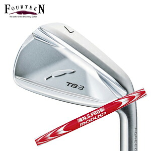 フォーティーン 2025 TB-3 FORGED #7～PW 4本組 N.S.PRO MODUS3 SYSTEM3 TOUR125 モーダス スリー システム3 ツアー125 日本シャフト社製 FOURTEEN 2025年11月7日発売 日本正規品 特注カスタム