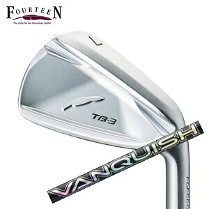 フォーティーン 2025 TB-3 FORGED #7～PW 4本組 VANQUISH IRON 三菱ケミカル社製 FOURTEEN 2025年11月7日発売 日本正規品 特注カスタム