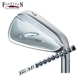 フォーティーン 2025 TB-5 FORGED #6～PW 5本組 AD-55/65TypeII/75/85/95 グラファイトデザイン社製 FOURTEEN 2024年11月8日発売 日本正規品 特注カスタム