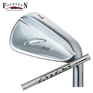 フォーティーン2025 TB-5 FORGED #6~PW 5本組ATTAS IRON 10 アッタスアイアン UST Mamiya社製FOURTEEN2024年11月8日発売 日本正規品特注カスタム|スピンラインゴルフ