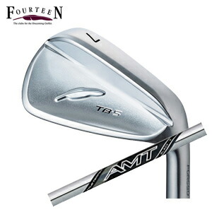 フォーティーン 2025 TB-5 FORGED #6～PW 5本組 NEW AMT BLACKトゥルーテンパー社製 FOURTEEN 2024年11月8日発売 日本正規品 特注カスタム