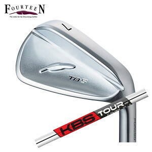フォーティーン2025 TB-5 FORGED 単品アイアン#5KBS C-TAPER シーテーパー FST社製FOURTEEN2024年11月8日発売 日本正規品特注カスタム｜スピンラインゴルフ