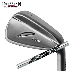 フォーティーン 2025 TB-5 FORGED ダイヤモンドブラックサテン仕上げ #6～PW 5本組 NEW AMT BLACKトゥルーテンパー社製 FOURTEEN 2025年6月14日発売 日本正規品 特注カスタム