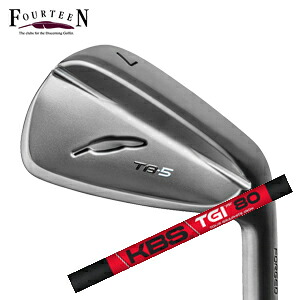フォーティーン2025 TB-5 FORGED ダイヤモンドブラックサテン仕上げ#6～PW 5本組TGI-TOUR GRAPHITE IRON FST社製FOURTEEN2025年6月14日発売 日本正規品特注カスタム｜スピンラインゴルフ