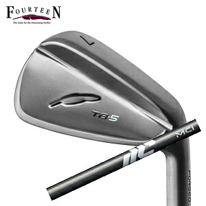 フォーティーン 2025 TB-5 FORGED ダイヤモンドブラックサテン仕上げ 単品アイアン#5 NEW MCI フジクラ社製 FOURTEEN 2025年6月14日発売 日本正規品 特注カスタム