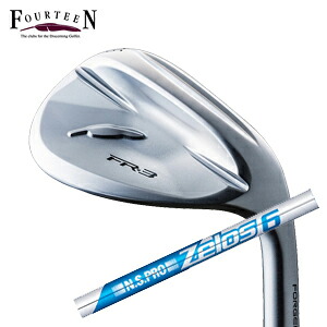 フォーティーン 2026FR-3 ウェッジ パールサテン仕上げN.S.PRO ZELOS6 ゼロスシックス 日本シャフト社製FOURTEEN2026年4月17日発売 日本正規品特注カスタム|スピンラインゴルフ