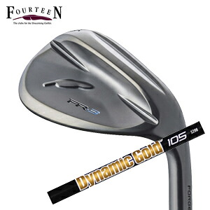 フォーティーン 2026FR-3 ウェッジ ダイヤモンドブラックサテン仕上げダイナミックゴールド105オニキスブラック ONYX BLACK トゥルーテンパー社製FOURTEEN2026年4月17日発売 日本正規品特注カスタム｜スピンラインゴルフ