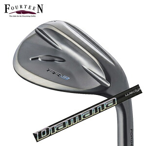 フォーティーン 2026FR-3 ウェッジ ダイヤモンドブラックサテン仕上げDiamana Thump Wedge ディアマナサンプウェッジ 三菱ケミカル社製FOURTEEN2026年4月17日発売 日本正規品特注カスタム|スピンラインゴルフ