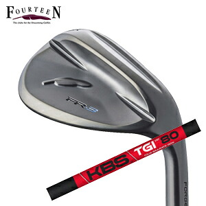 フォーティーン 2026FR-3 ウェッジ ダイヤモンドブラックサテン仕上げTGI-TOUR GRAPHITE IRON FST社製FOURTEEN2026年4月17日発売 日本正規品特注カスタム｜スピンラインゴルフ