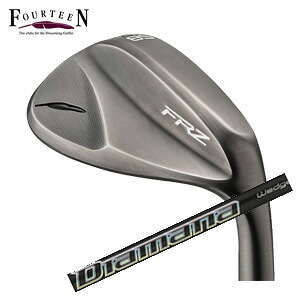 フォーティーンFRZ ウェッジ スモーキーサテン仕上げDiamana Thump Wedge ディアマナサンプウェッジ 三菱ケミカル社製FOURTEEN2024年10月11日発売 日本正規品特注カスタム｜スピンラインゴルフ