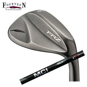 フォーティーン FRZ ウェッジ スモーキーサテン仕上げ MCI SOLID/MILD MC 125 WEDGE フジクラ社製 FOURTEEN 2024年10月11日発売 日本正規品 特注カスタム