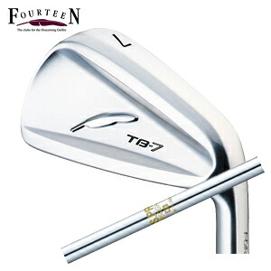 フォーティーンTB-7 FORGED #6~PW 5本組N.S.PRO 850GH 日本シャフト社製FOURTEEN 日本正規品特注カスタム 2022年4月21日発売|スピンラインゴルフ
