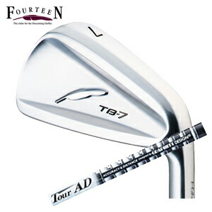 フォーティーン TB-7 FORGED 単品アイアン#5 Tour AD シリーズ AD-55/65TypeII/75/85/95 グラファイトデザイン社製 FOURTEEN 日本正規品 特注カスタム 2022年4月21日発売