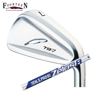 フォーティーン TB-7 FORGED 単品アイアン#5 N.S.PRO ZELOS 8 NSプロ ゼロスエイト 日本シャフト社製 FOURTEEN 日本正規品 特注カスタム 2022年4月21日発売