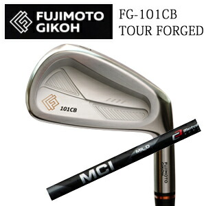 \u003cBR\u003e藤本細工師\u003cBR\u003eFG-101CB TOUR FORGED IRONS\u003cBR\u003eMCI SOLID/MILD MC 105 WEDGE フジクラ社製\u003cBR\u003e日本致しかた置き目品\u003cBR\u003e2025年9月発売\u003cBR\u003e特注カスタム アイアン-メンズクラブ