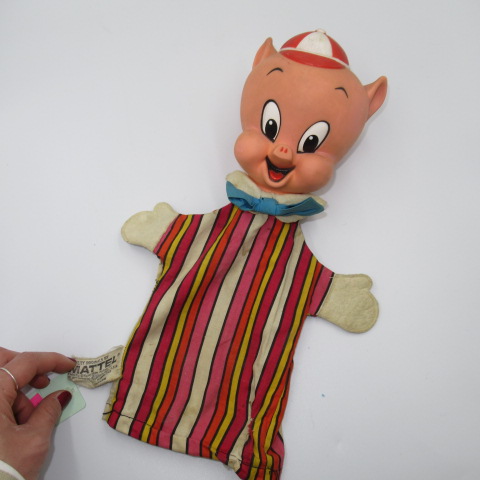 New限定品 1964年 60 S Disney ディズニー Three Little Pigs 三匹のこぶた パペット ブタ 人形 ぬいぐるみ フィギュア ビンテージ Vintage マテル Mattel 新発 Www Nsmakedonaca Org Rs