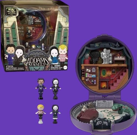 アダムスファミリー ポーリーポケット マテル Amazon.com: Polly Pocket Collector Playset, The Addams